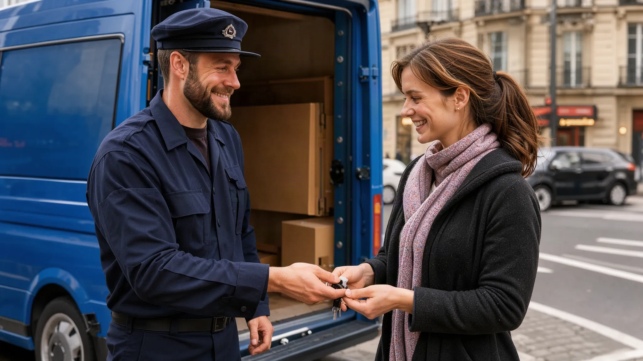 Remise des clés après un déménagement
